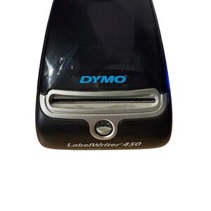 DYMO LabelWriter 450 Thermal Label Printer Black Silver Desktop 1752264